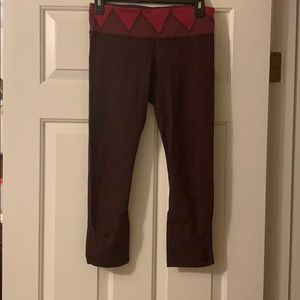 Lululemon cropped Pace Rival size 6